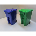 Mini Recycle Trash Can Pencil Holder